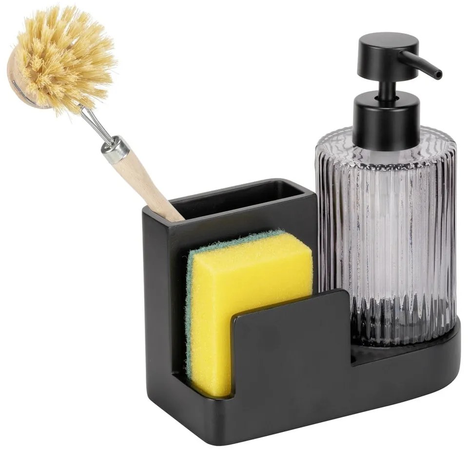 Supporto per detersivo nero in poliresina Pina – Wenko