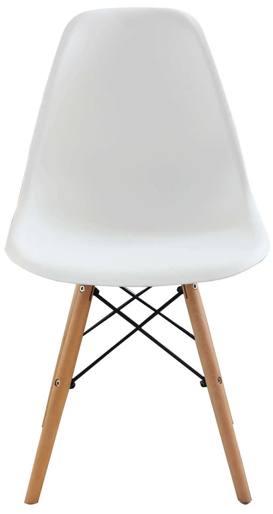 JULIETTE - sedia stile nordico con gambe in legno set da 6