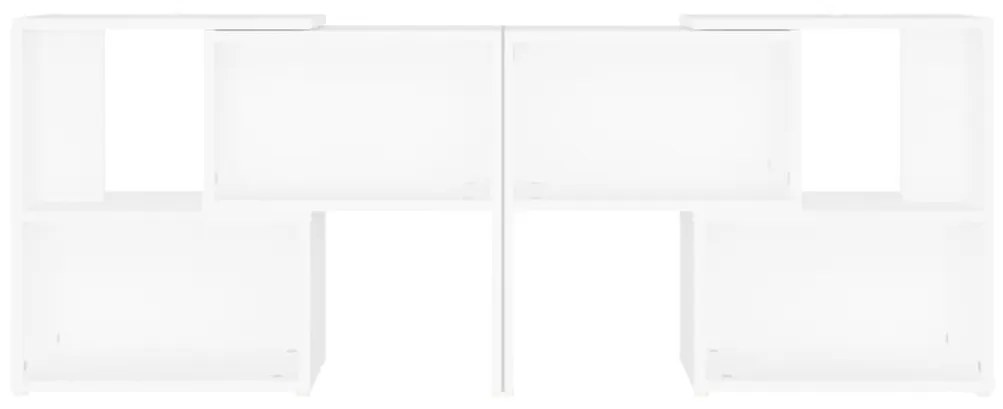 Mobile tv bianco 104x30x52 cm inlegno multistrato