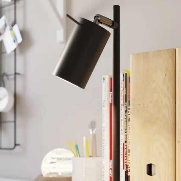 Sollux SL.1091 - Lampada da tavolo RING 1xGU10/10W/230V nero