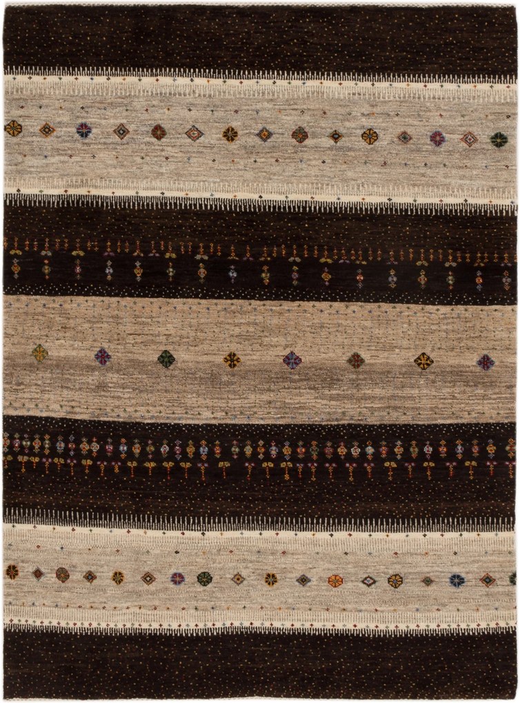 Loribaft Tappeto persiano 170x130 Beige (Iran) Annodato A Mano