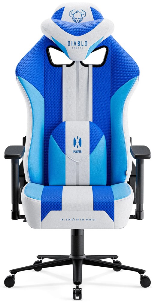 Sedia Da Gaming Diablo X-Player 2.0 In Materiale Normal Size: Frost White