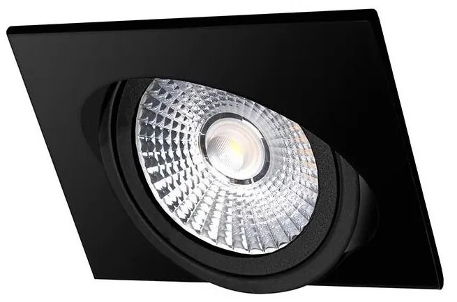 Lampada LED da incasso LED/6W/230V 3000K 8,5x8,5 cm nero