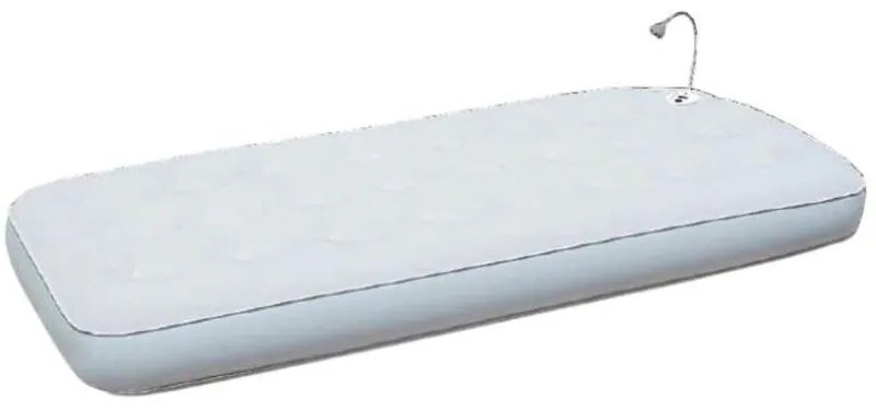 Materasso singolo gonfiabile con luce led, sveglia, radio ed orologio