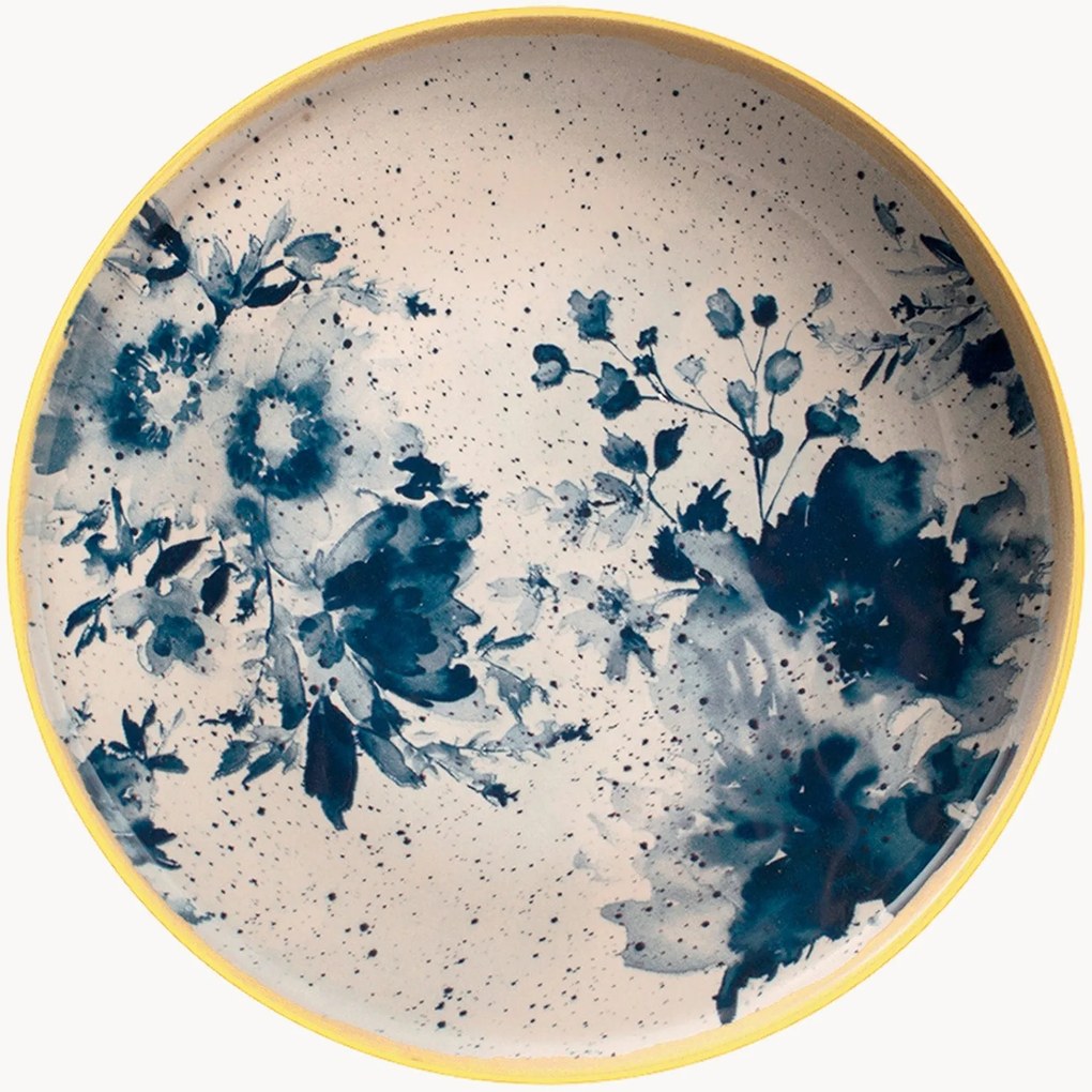 Piatto da colazione in gres Indigo