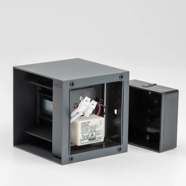 Brilagi - Applique a LED da esterno CUBE LED/6W/230V antracite IP54