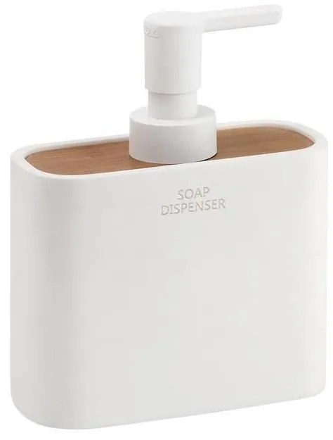 Gedy - Distributore di sapone NINFEA bianco/bambù