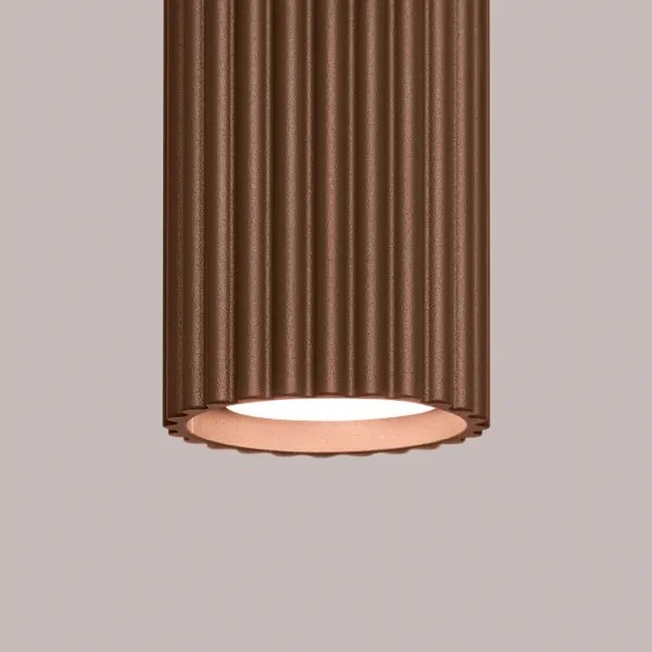 Brilagi - Faretto CRESTO 1xGU10/10W/230V 10 cm marrone