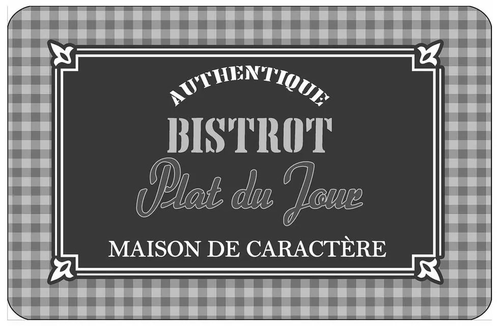 Tovaglietta 28,5x44 cm Plat du jour - douceur d'intérieur