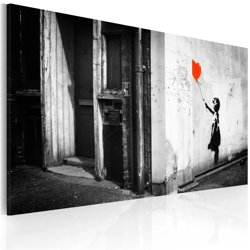 Quadro Bambina con palloncino (Banksy)