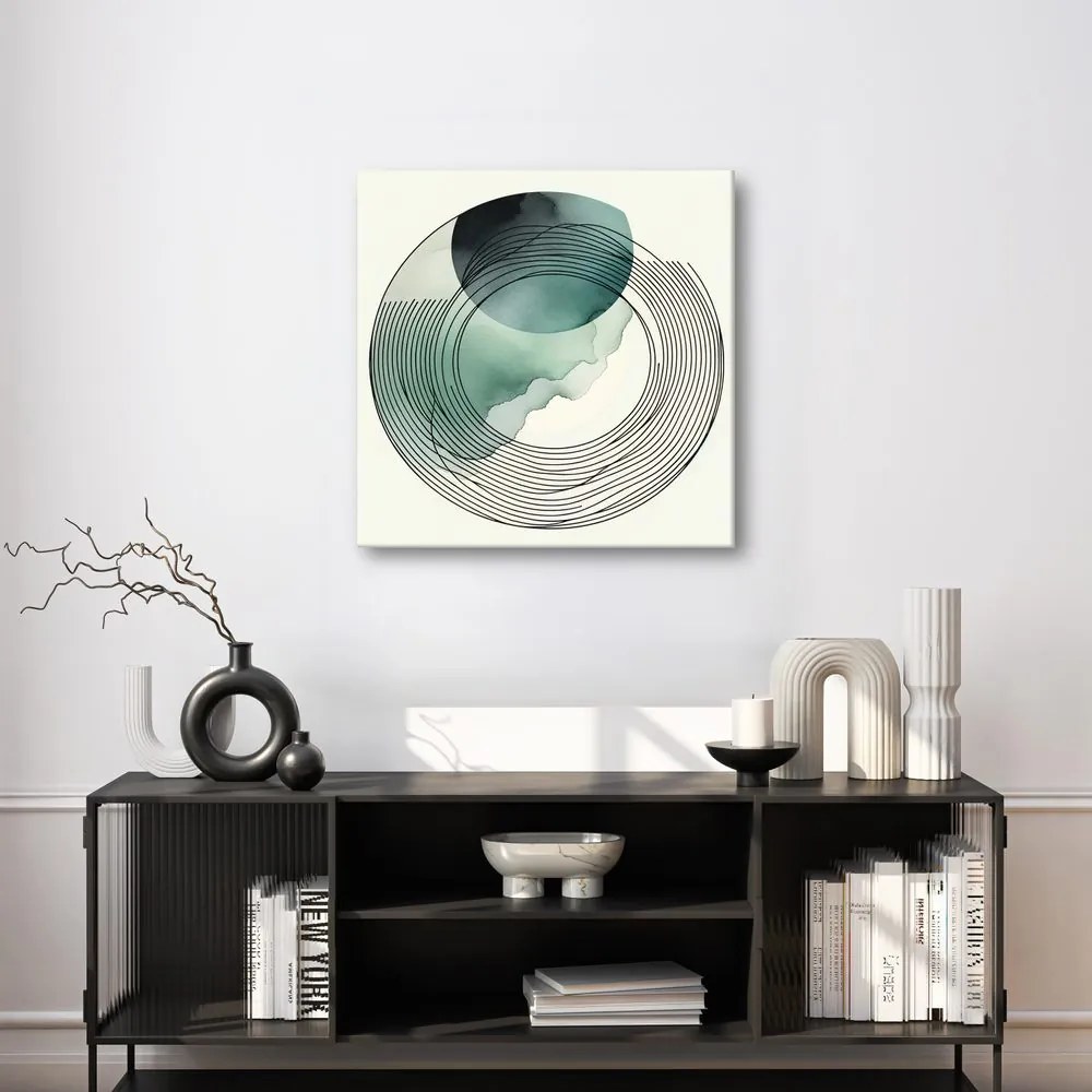 Quadro su tela – Cerchi in armonia