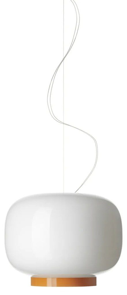 Foscarini - Chouchin 1 Reverse Lampada a Sospensione Bianco/Arancione Foscarini