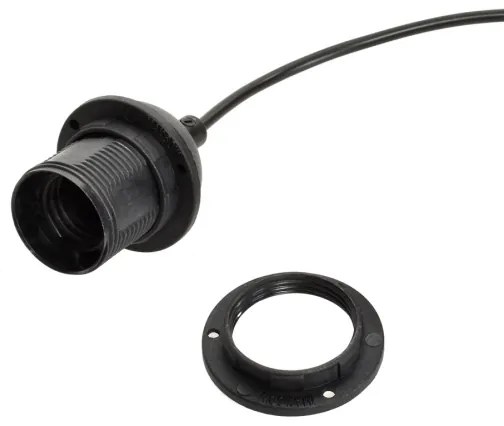 Lampadario a sospensione con filo LUPO 1xE27/60W/230V