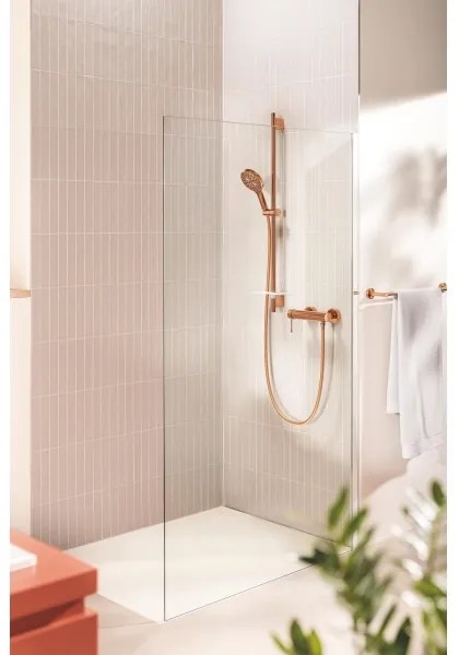 GROHE 26574DL0 - Doccetta a mano RAINSHOWER SMARTACTIVE 130 mm, finitura rame