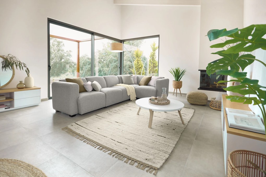 Kave Home - Fodera per cuscino Noa 30 x 50 cm beige