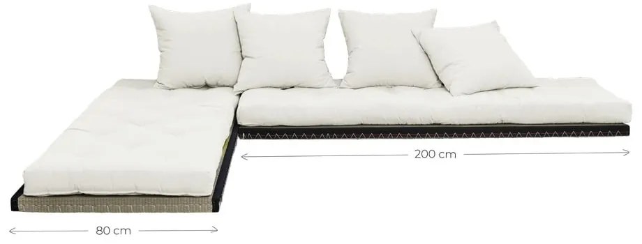 Divano variabile Argilla Marrone Chico - Karup Design