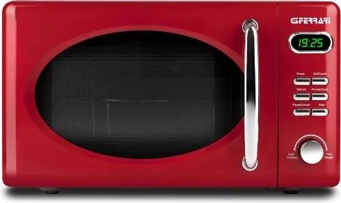 G3Ferrari G1015502 - Forno a microonde con grill 1150W/230V 20 l rosso