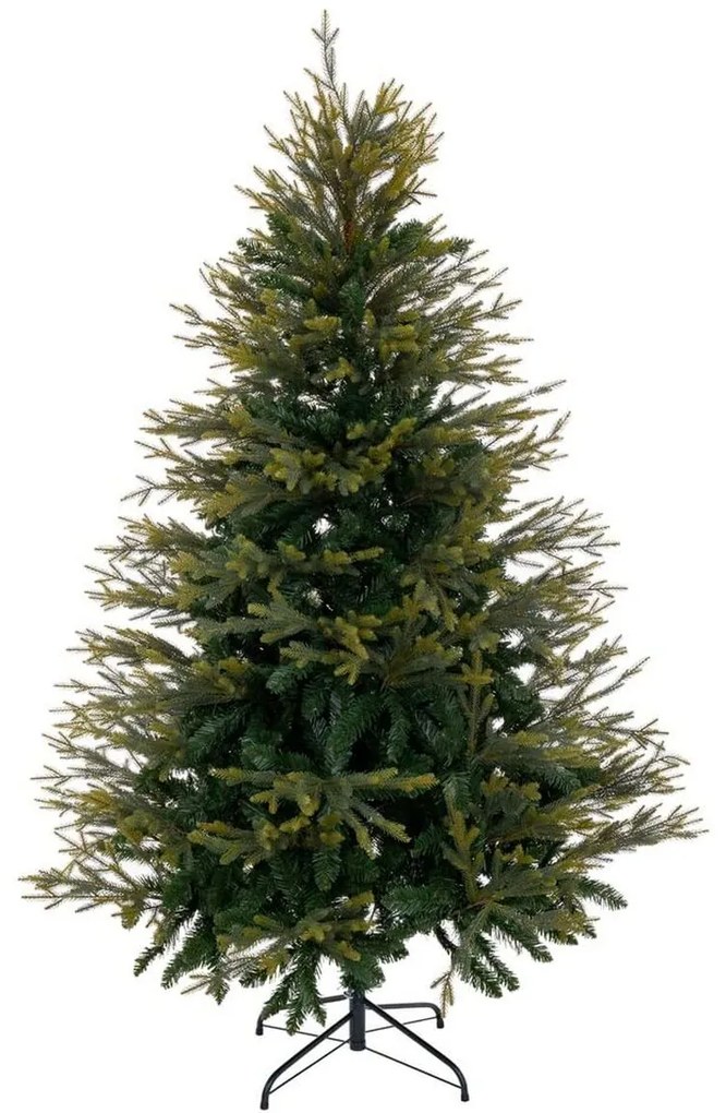 Albero di Natale Verde PVC Polietilene Metallo 180 cm