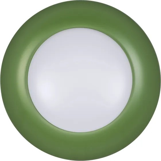 Osram - Lampada da soffitto LED dimmerabile ORBIS PLATE LED/19W/230V Ø 31 cm verde/nero