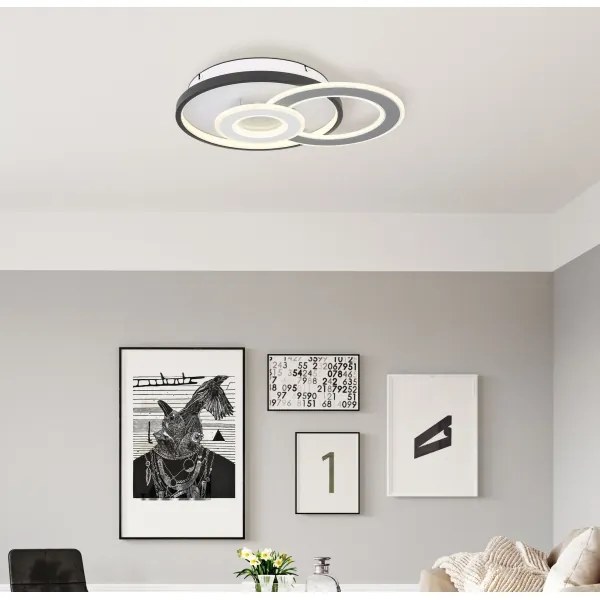 Globo 48552D2 - Plafoniera LED dimmerabile BRIENNA LED/36W/230V + +TC