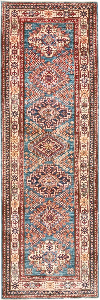 Kazak Tappeto orientale 270 x 90 (Pakistan) Annodato A Mano