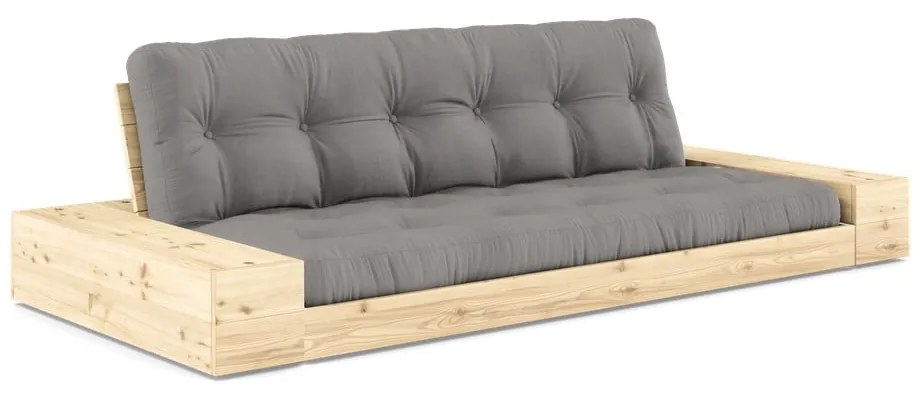 Divano letto grigio 244 cm Base - Karup Design