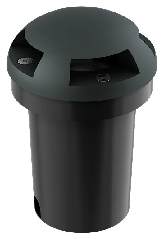 Faretto Calpestabile GU10 4 Direzioni - Doppio Pressacavo