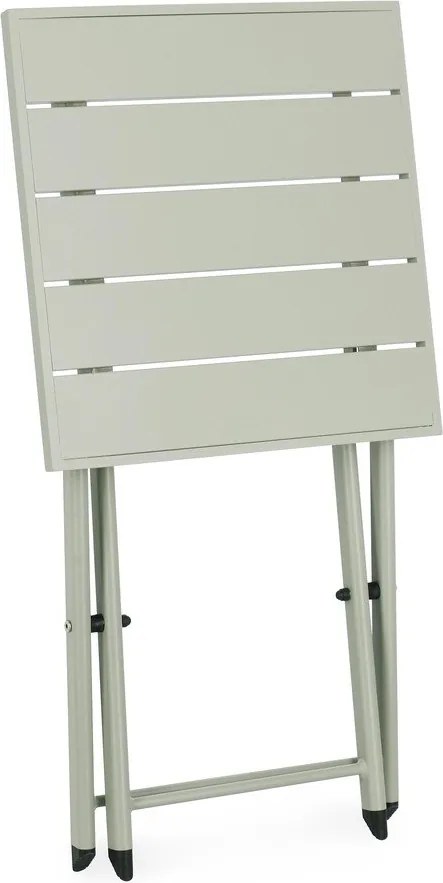 Tavolino da giardino in alluminio 43x44 cm Taylor - Bizzotto