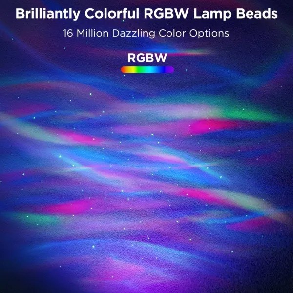 Govee - Proiettore di luce LED RGBW Galaxy Pro Wi-Fi Materia