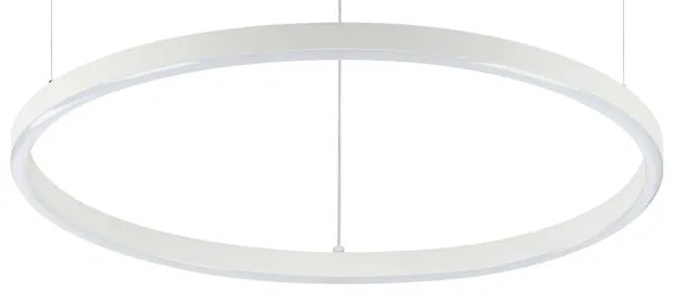 Sospensione Moderna Oracle Alluminio-Materie Plastiche Bianco Led 29W 3000K