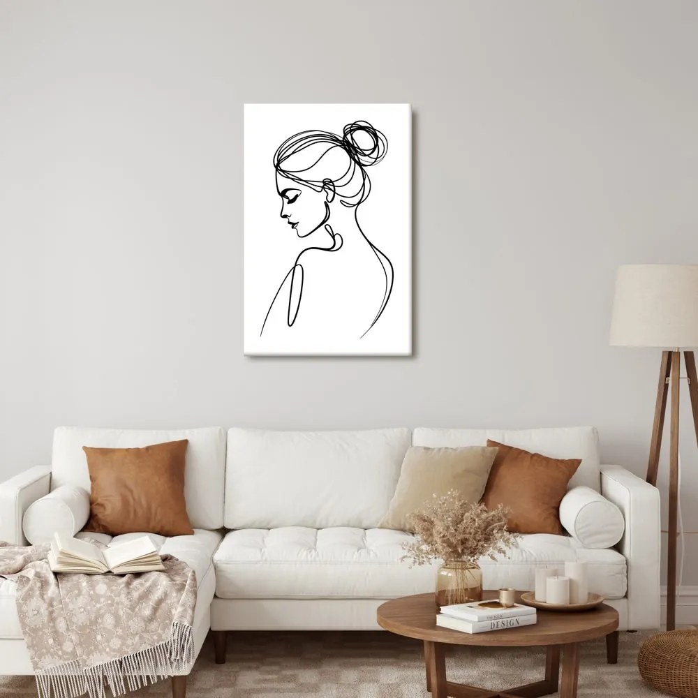 Quadro su tela – Linee e grazia