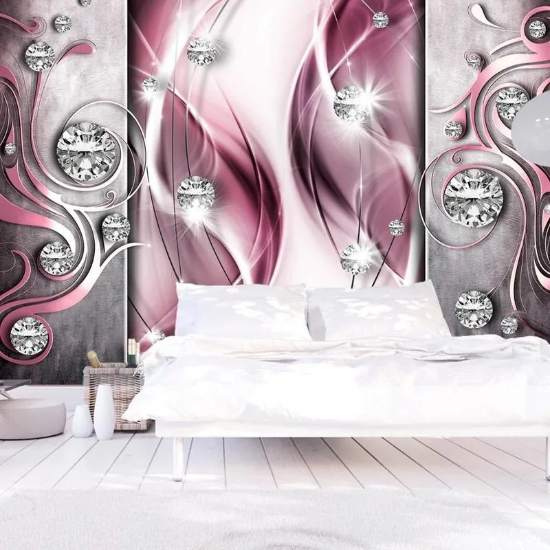 Fotomurale adesivo  Pink and Diamonds  Larghezza x Altezza Home decor 441x315