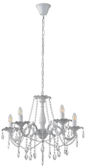 Lampadario a sospensione con catena 5xE14/15W/230V