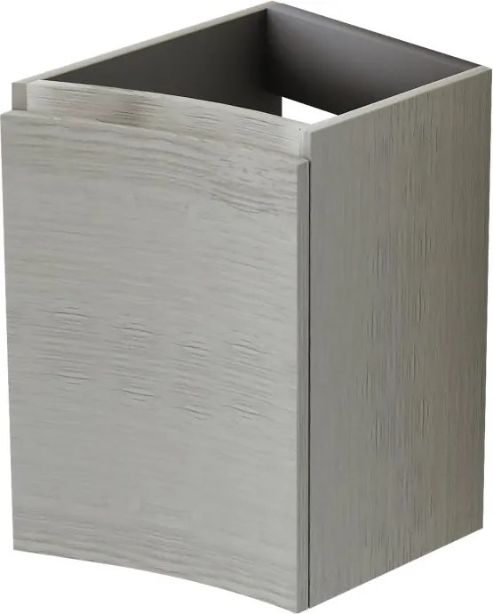 Estensione per mobile da bagno Vague 1 cassetto 1 anta rovere L 34 x H 55 x P 40 cm