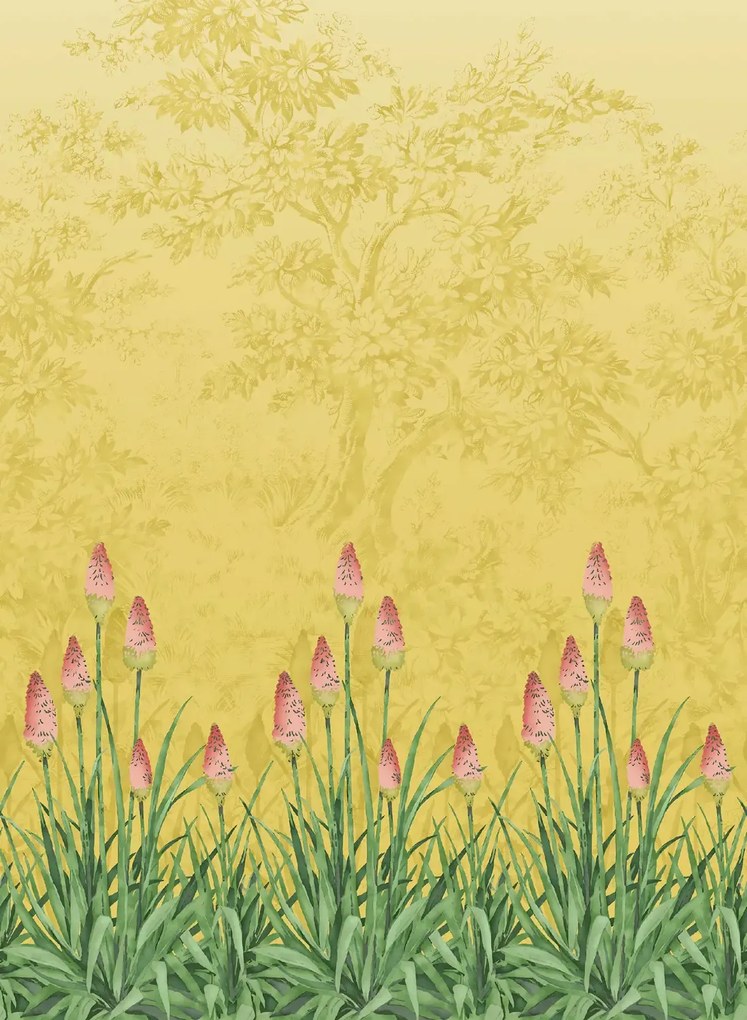 Little Greene Carta da parati Upper Brook Street - Soleil