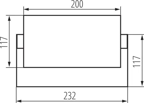 Kanlux 45818 - Applique LED da esterno XERTO LED/20W/230V IP65 nero