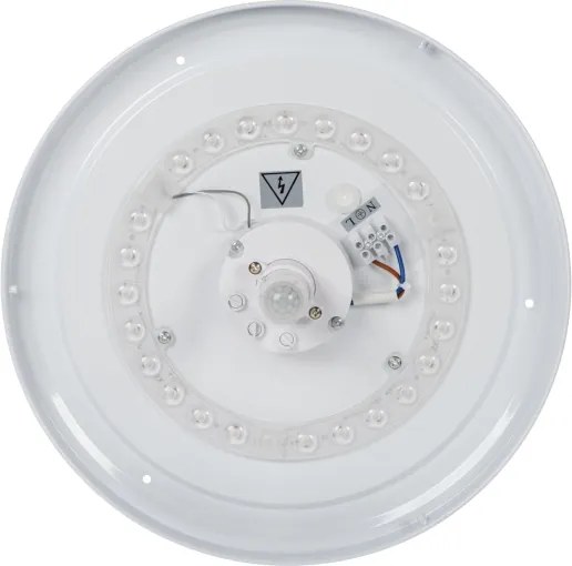 Kanlux 18123- Plafoniera LED con sensore di movimento FOGLER LED/17W/230V Ø 33 cm