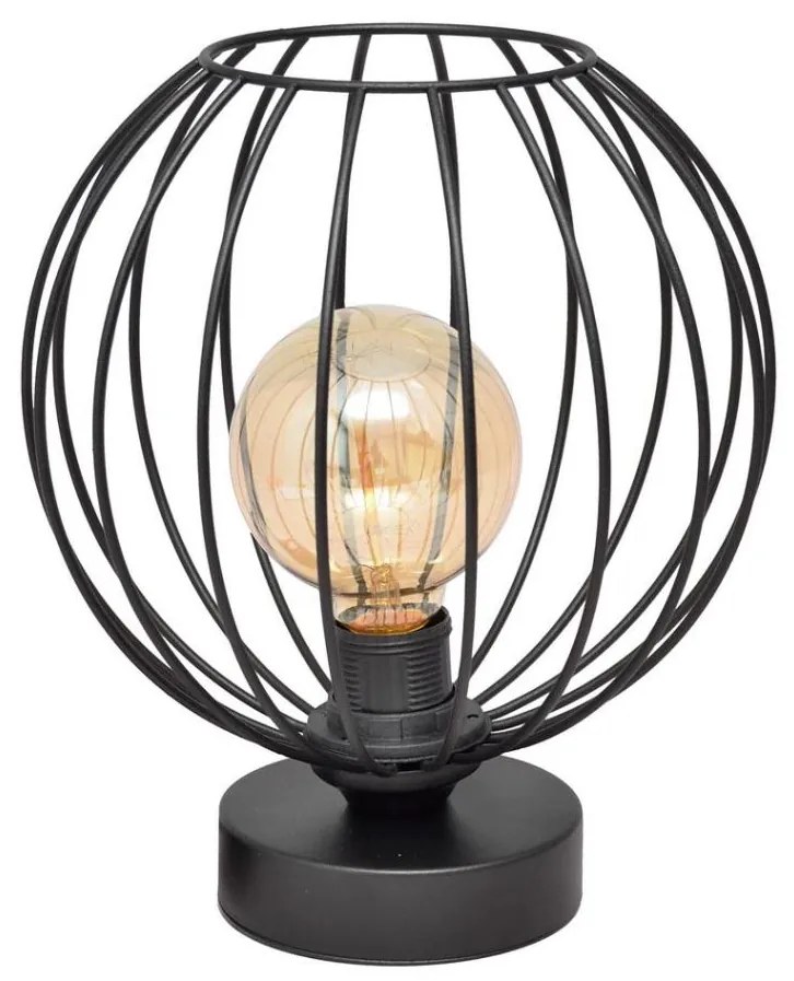 Lampada da tavolo MERCURE 1xE27/15W/230V nera