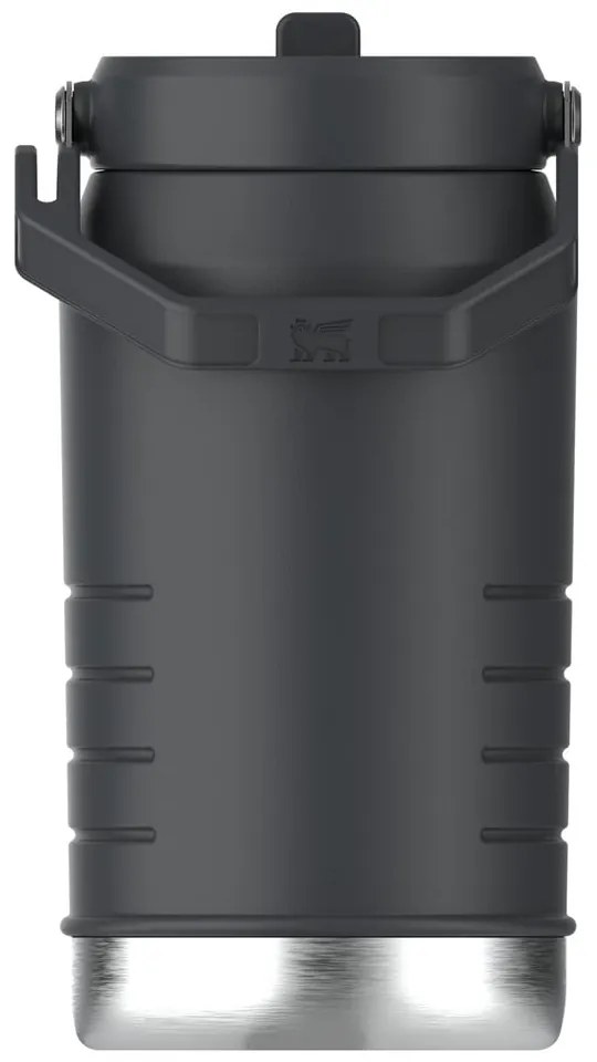 Borraccia termica nera in acciaio inox 1,9 l IceFlow™ Flip Straw 2.0 Black – Stanley