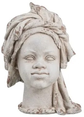 Busto 32 x 28 x 46 cm Resina Africana