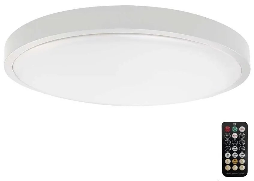 Plafoniera LED da bagno con sensore LED/24W/230V 4000K IP44 bianco