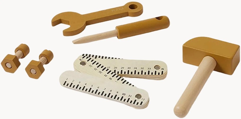 Set da gioco in legno Tools, set da 6