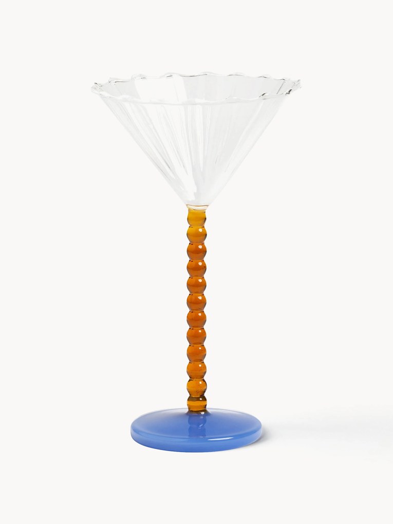 Bicchieri da cocktail in vetro borosilicato Perle 2 pz