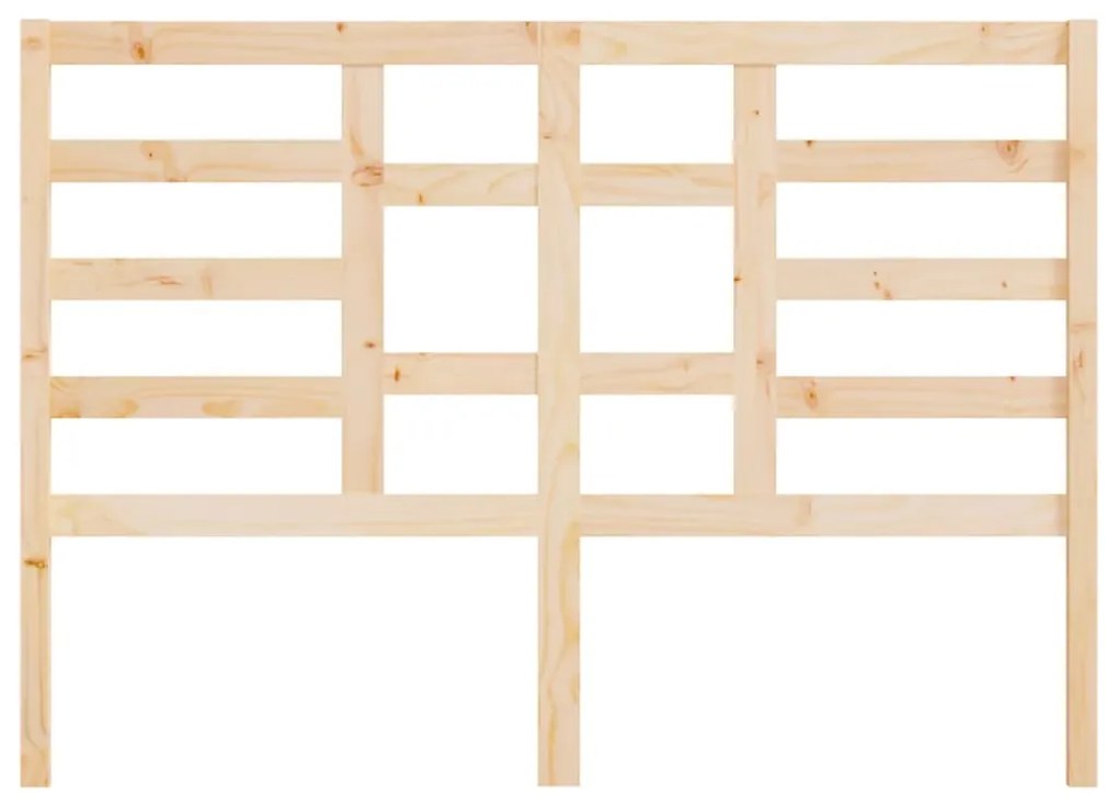 Testiera per letto 156x4x104 cm in legno massello di pino