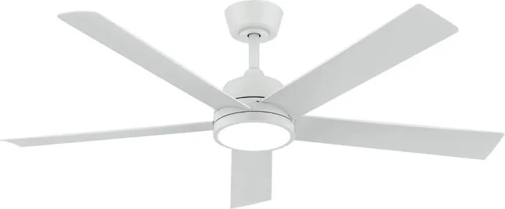 Ventilatore da soffitto Fredo bianco, ø 132 cm 2800 lumen CCT