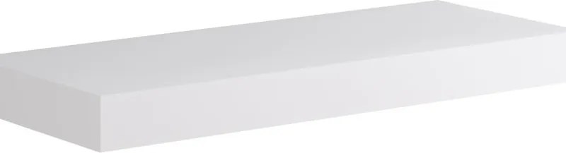 Top per lavabo Brera L 120 x H 9.8 x P 46 cm bianco opaco mdf