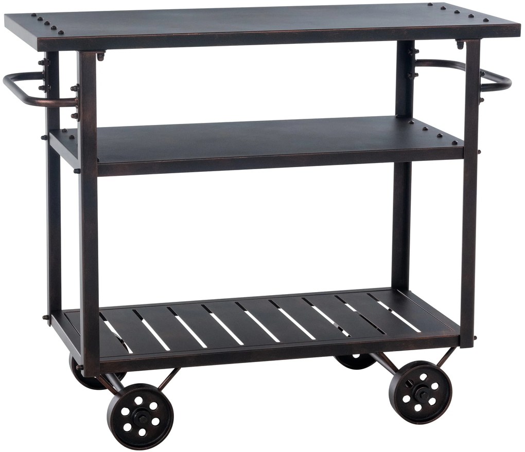 Carrello Portavivande Spring - Funzionalità Ed Estetica İn Perfetta Armonia / Bronze