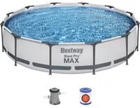 Piscina rotonda 366x76 cm Steel Pro Max Bestway