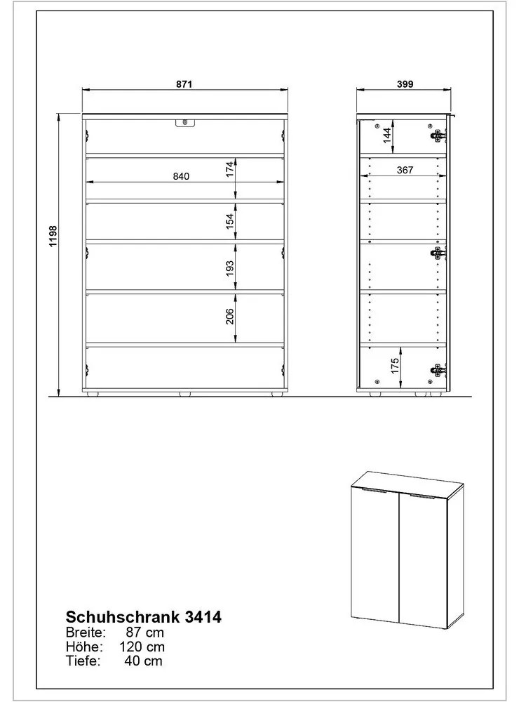 Scarpiera grigia Genova - Germania