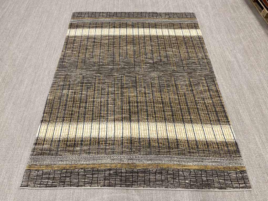 Loribaft Tappeto 220 x 300 Marrone (Iran) Annodato A Mano